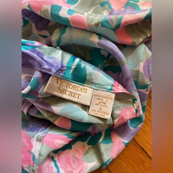 90s Vintage Victorias Secret Mini Slip Dress - Picture 3 of 6